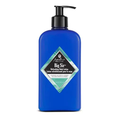 Jack Black Big Sir Body Lotion for Men – Hydrating Lotion with Aloe & Hyaluronic Acid - 16oz
