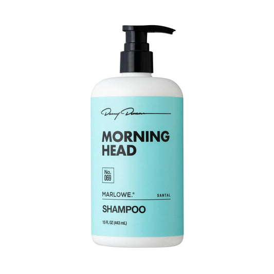 Marlowe. x Danny Duncan Morning Head Shampoo for Men – 15oz Santal Scent with Argan & Coconut Oil