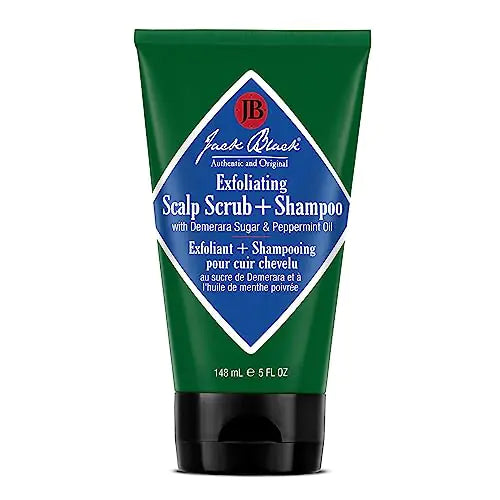 Jack Black Scalp Scrub & Shampoo - 2-in-1 for Flake Free, Fresh Looking Hair